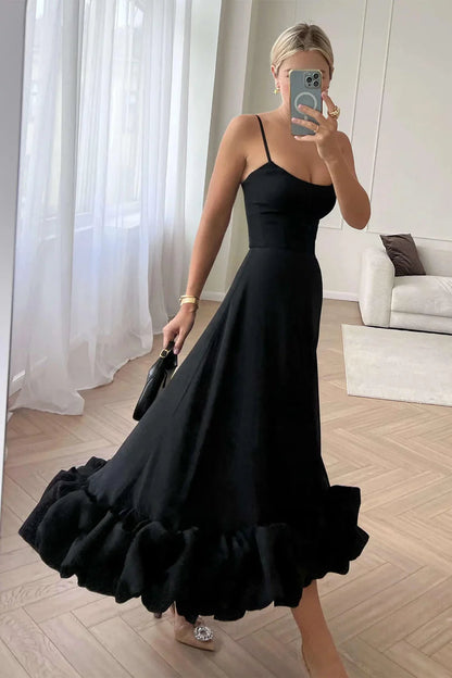 IRSA | ROBE AVEC VOLANT ET BUSTIER